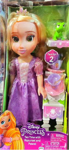 Disney Princesas  Hora Del Té Rapunzel * Blister Aplastado*