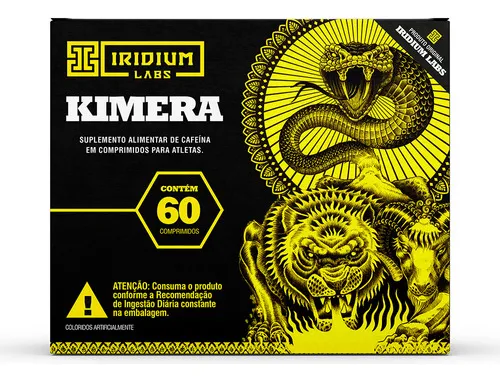 Kimera Thermo, 60 cápsulas, el sabor insípido de Thermogenic Iridium Labs quema grasas