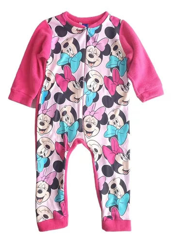 Pijama Entero Minnie Mouse Niñas Micropolar Caras Disney®