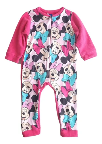 Pijama Entero Minnie Mouse Niñas Micropolar Caras Disney®