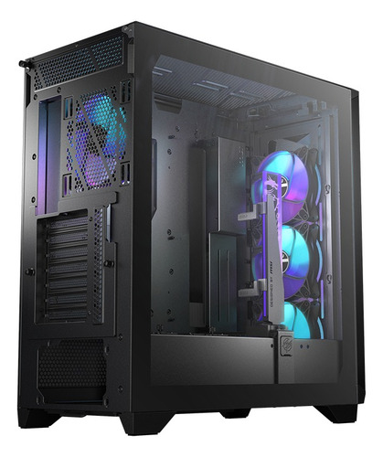 Gabinete Gaming Msi Mpg Gungnir 300r Airflow Argb C/templado Color Negro