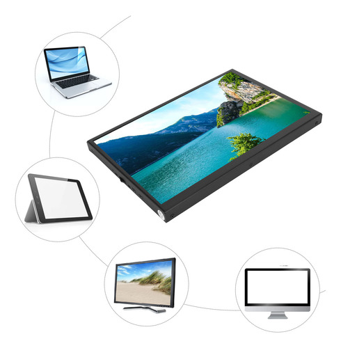 Monitor De Pantalla Táctil Lcd Pantalla Táctil De 8.9 Pulgad