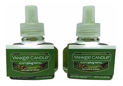 Ambientador Para Coche, Yankee Candle Balsam And Cedar Elect