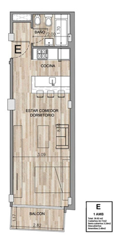 Imagen 5 de 10 de Venta Depto Monoambiente Montserrat Con Amenities