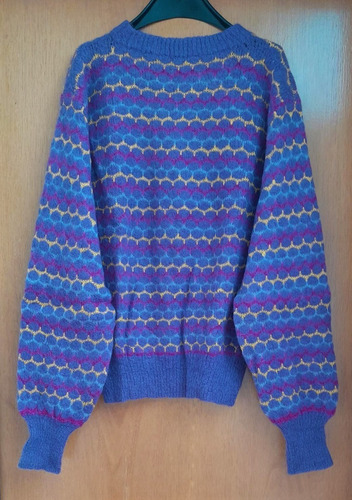 Sweater Mujer Violeta T: S Lana - Exclusivo Diseño Impecable