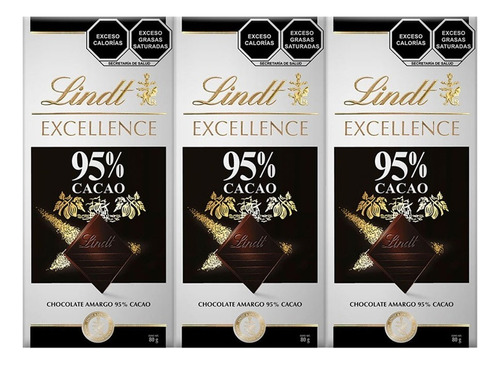 Chocolate Lindt Excellence 95% Cacao 80g