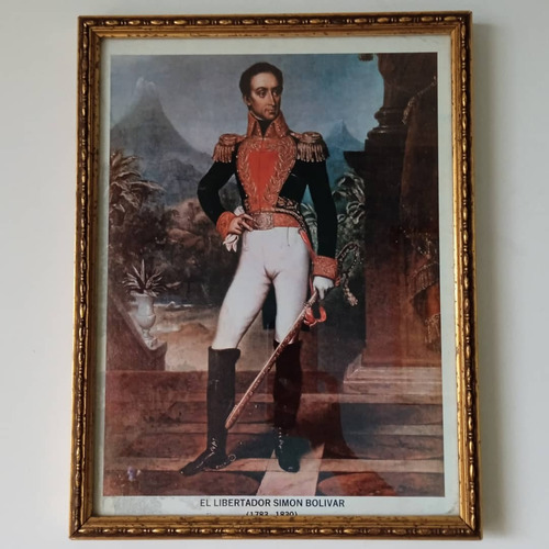 Cuadro Clasico De Simón Bolivar 