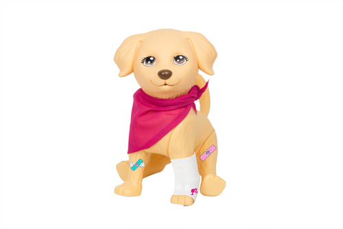 Pet Da Barbie Cachorrinho Veterinário Com Gesso Termômetro