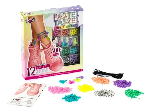 Kit De Cuentas Para Diseñar Pulseras En Colores Pastel