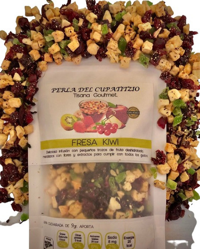 Tisana Frutal, Perla Del Cupatitzio, Fresa-kiwi, 500 Grs