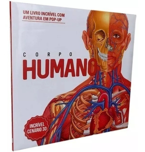 Livro Incrivel Cenario Em 3d - Corpo Humano