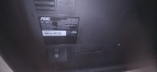 Imagem 1 de 8 de Tv Aoc Led 43 Polegadas.