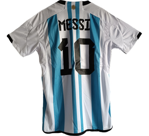 Jersey Playera Argentina Messi Con Nombre Niños