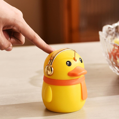 A Dispensador Emergente Para Palillos De Dientes Estuche