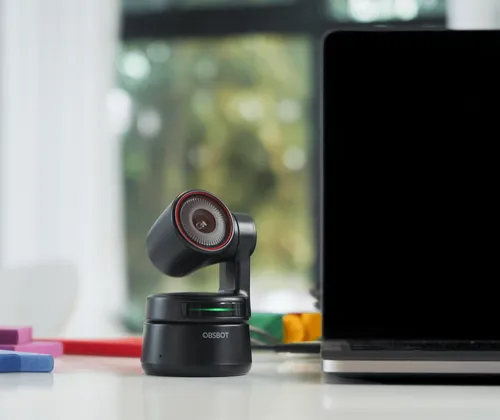 Câmera Ptz Webcam Obsbot Tiny 4k Ai-powered Usb Câmera Ptz Webcam Obsbot Tiny 4k Ai-powered Usb