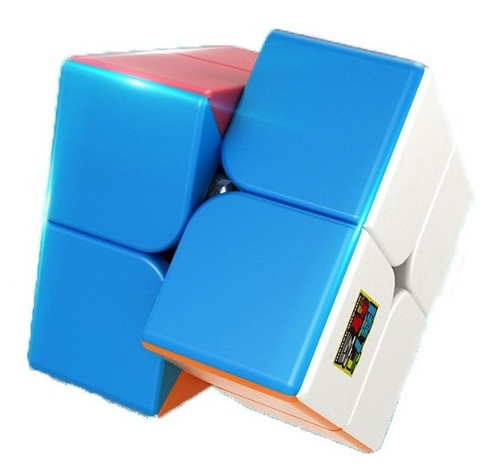 Cubo Rubik 2x2 Moyu Stickerless Lubricado Profesional