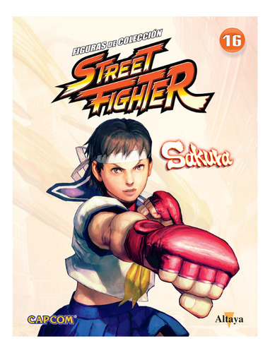 Revista Street Fighter Planeta Deagostini Nuevo # 17 Sakura (Usado)