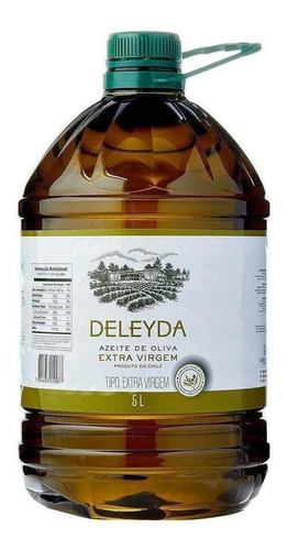 Azeite De Oliva Extra Virgem Deleyda Bombona 5l Acidez 0,2%