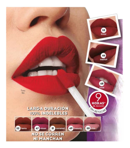 Labial Líquido Acabdo Mate Perfect Stay Armand Dupree Fuller