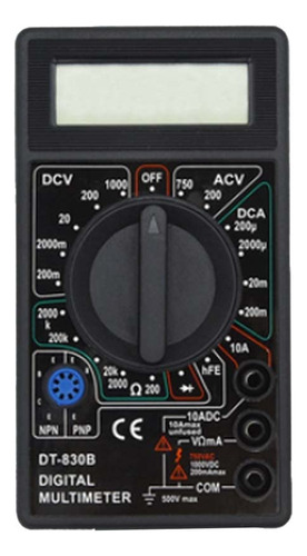 1 Uds Dt-830b Multimetro Instrumento Analisis Ohmimetro Lcd