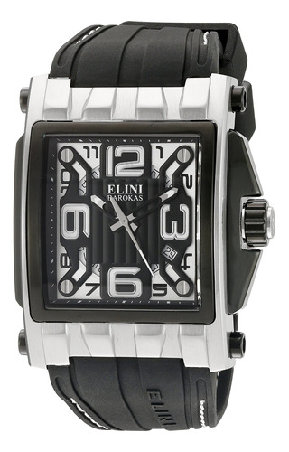 Elini Barokas Men.s Elini-20011-01-bb Captain Analog Display