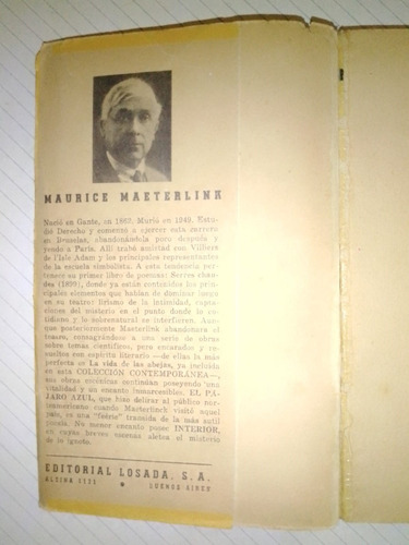 Libro El Pájaro Azul Interior Maurice Maeterlinck