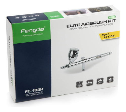 Timbertech Juego De Aerógrafo Multiusos Ag-183k Kits De Aeró