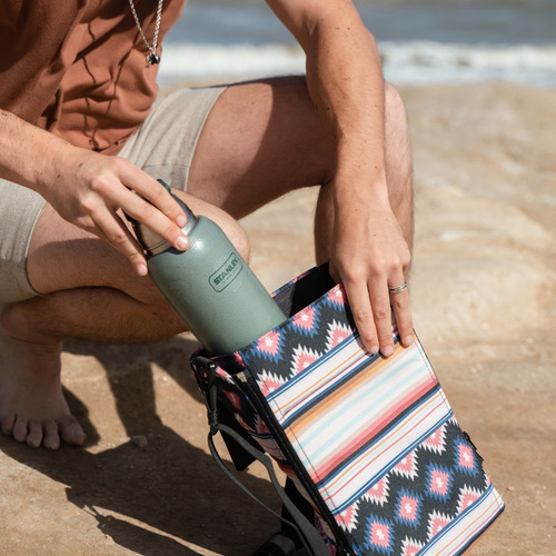 Bolso Matero Chilly By Reef Diseño Navajo Cream