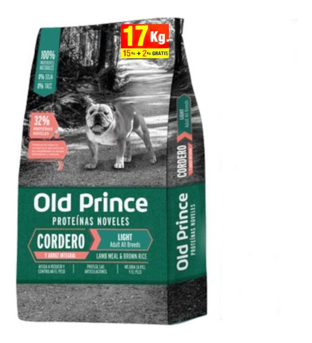 Old Prince Novel Cordero Light Med/gde X 15 + 2 = 17 Kangoo 