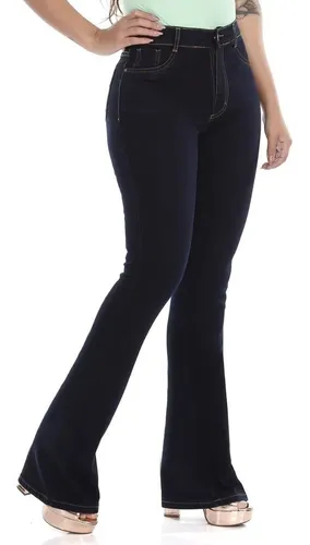 Calça jeans sawary cintura alta sales