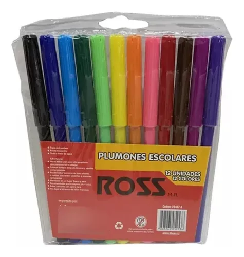comprar Set Lápices Scripto 12 Colores Roos