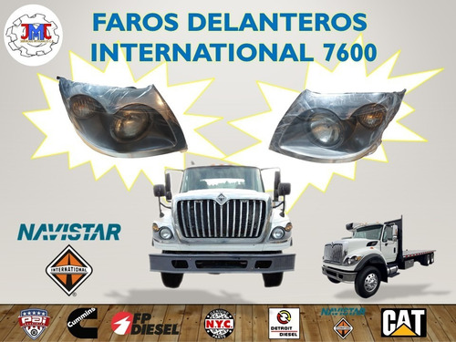 Faro Delantero Camion International 7600 - Año 2009