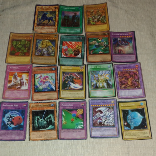 Set Cartas Yu Gi Oh 18 Cartas