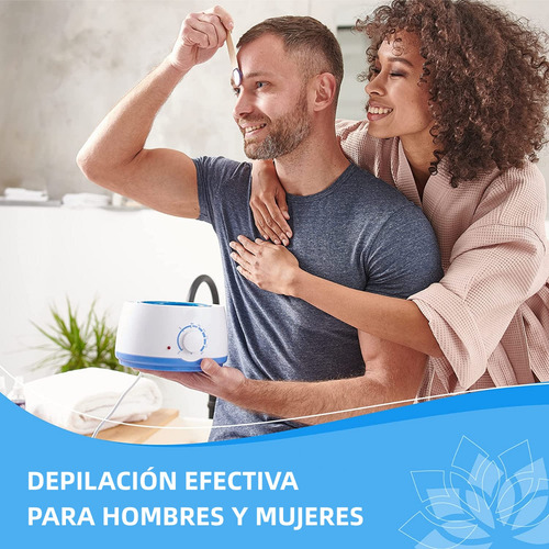 Imagen 7 de 9 de Maquina Olla Depilatoria + 400g De Cera + 10 Paletas