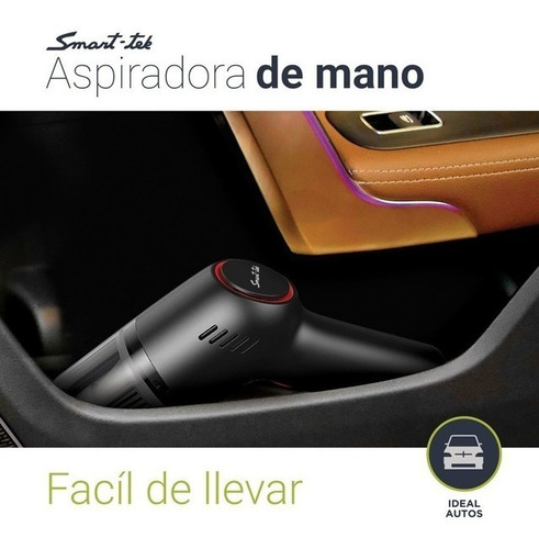 Imagen 3 de 10 de Aspiradora De Mano Inalámbrica Recargable Hv121 Ideal Auto