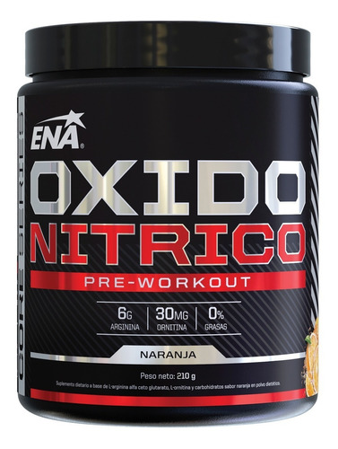 Oxido Nitrico Ena 150 Gramos Potente Pro Hormonal L Arginina