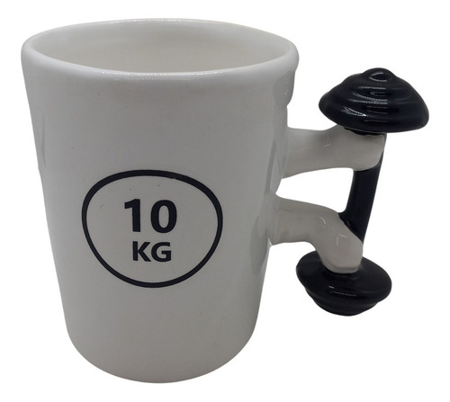 Caneca Moderna Halteres Peso De Academia Musculaçao Crosfit