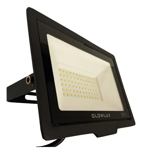 comprar Proyector Reflector Led 50w Luz Cálida Glowlux - E. A. - Color de la carcasa Negro Color de la luz Blanco cálido