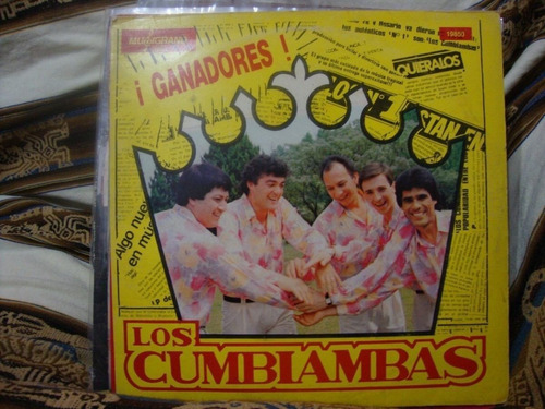 Vinilo Los Cumbiambas Ganadores Ss C1