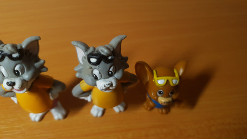 Tom Y Jerry | Hanna Barbera | Set De Muñecos (Usado)