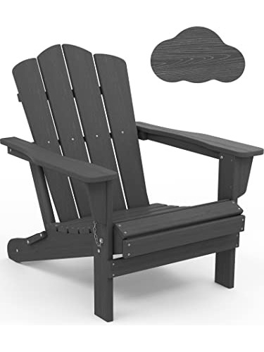 Kingyes Silla Poly Adirondack Plegable, Silla Adirondack Res