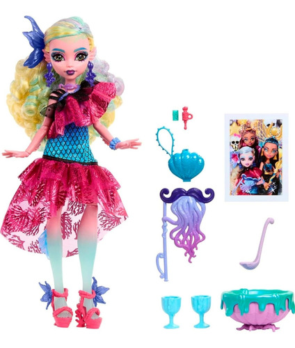 Muñeca Monster High Lagoona Blue - Baile Monster Ball + Acce