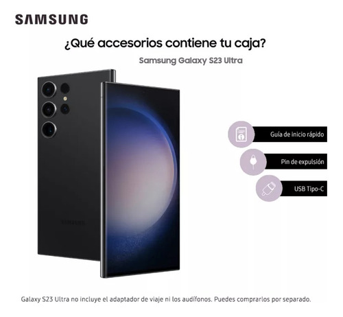 Vendo Samsung S23 Ultra 256gb