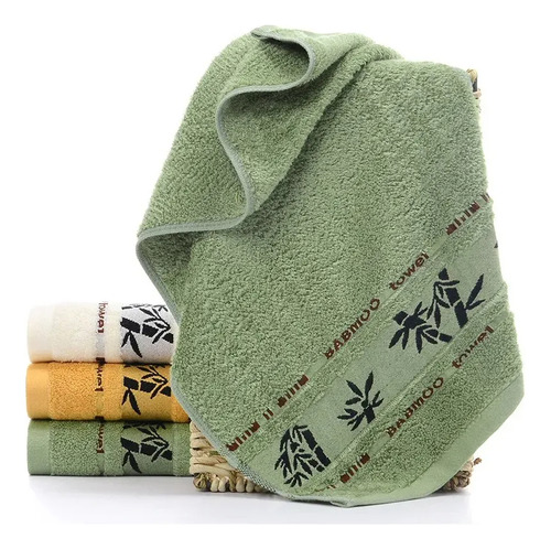 Set 6 Toalla De Baño Algodón Bamboo Súper Suaves