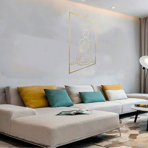 Cuarto De Decoración De Pared De Oro De Vuelta Uno