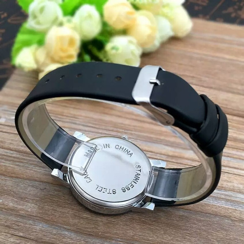 Relógio Feminino Pulseira De Couro Para Todos Os Momentos