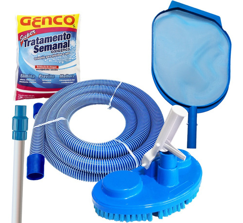 Kit Limpeza Piscina Desmontável Inflável Mor Best Way Intex