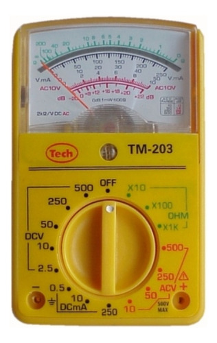 Tester Analógico Pequeño Modelo Tm-203
