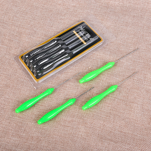 Juego De 4 Agujas De Cebo Para Aparejos De Pesca De Carpas