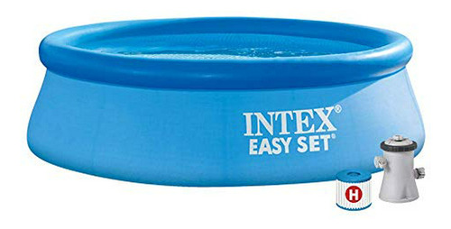 Intex 8  X 30  Easy Set Set Piscina Con Unidad De Filtro.